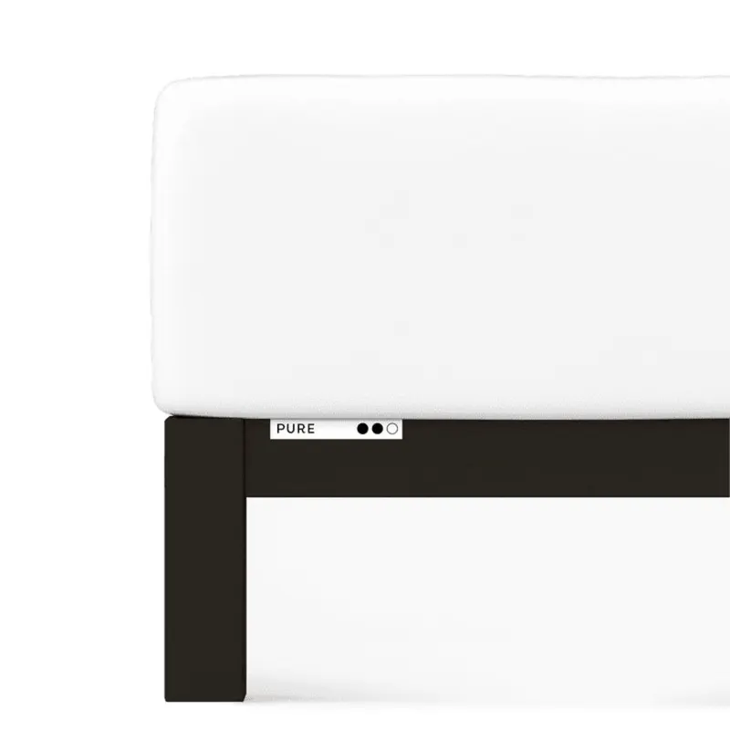 Prześcieradło Schlafgut Pure | 120x190-130x220 cm | Biały | -130x220 - M (101) bawełna