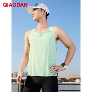 QIAODAN Feiying PB6 Men Running Tank Tops 2026 Summer New Moisture Wicking Sport Vest GYM Workout Sleeveless Tops QXBVS3261053R