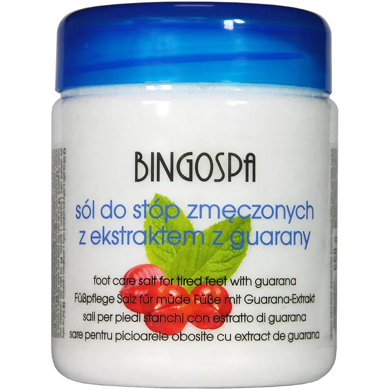 Sól do stóp zmęczonych z guaraną BINGOSPA