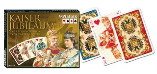 Kaiser Lux, karty, Piatnik, 2 talie