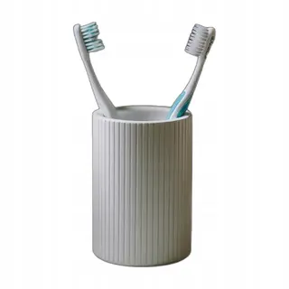 Uchwyt na szczoteczki do zębów - Modern Ribbed Holder
