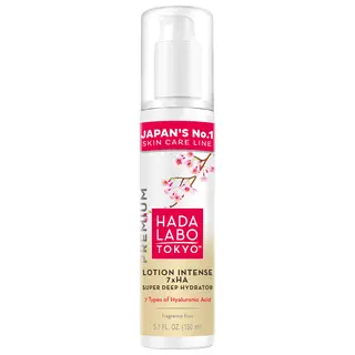Hada Labo Tokyo Premium silnie nawilżający lotion do twarzy z 7 formami kwasu hialuronowego i Super Hyaluronic Acid™ 150 ml