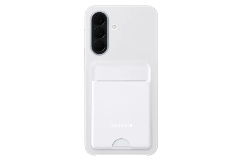 Etui Samsung Card Slot Case Galaxy A37 jasnoszare