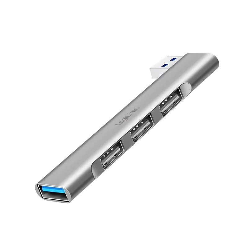 LogiLink HUB smukły USB-A do 1x USB-A 3.0 3xUSB-A 2.0