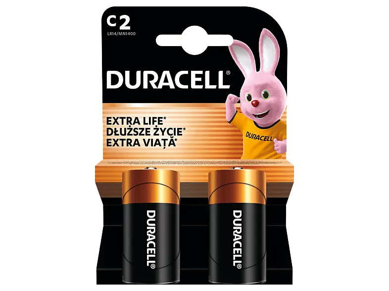 Baterie DURACELL BASIC C (2 Pack) alkaliczne 1.5V