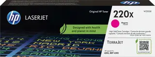Oryginalny wkład z purpurowym tonerem HP 220X LaserJet