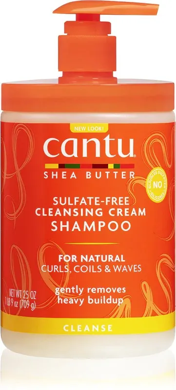 Cantu Shea Butter Oczyszczający Szampon do Włosów Kręconych 709g