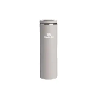 Kubek termiczny Stanley Transit Fliptop Ash – 470 ml, szary