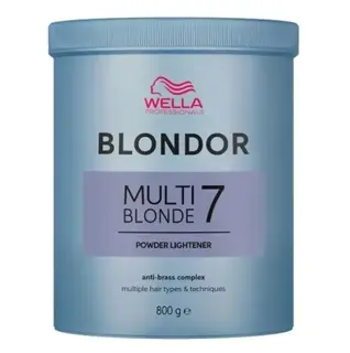 WELLA Blondor Multi Blonde 7 Powder Rozjaśniacz do włosów do 7 tonów 800 g