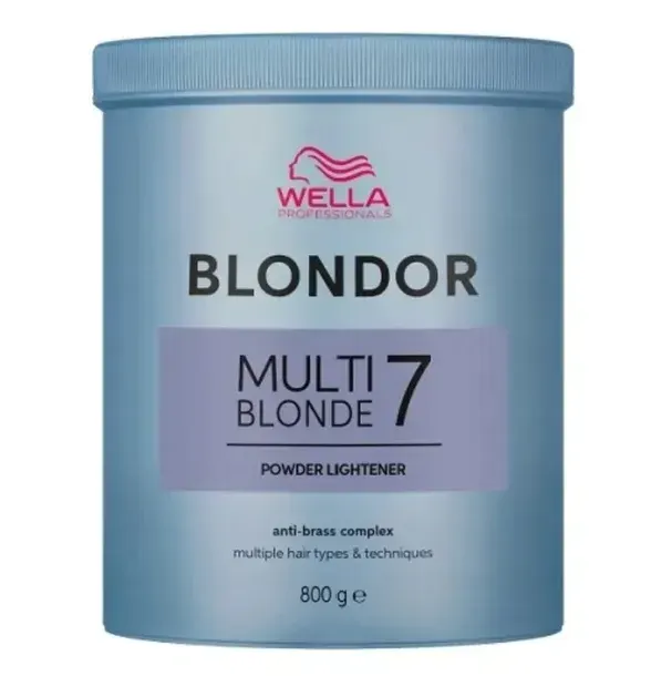 WELLA Blondor Multi Blonde 7 Powder Rozjaśniacz do włosów do 7 tonów 800 g