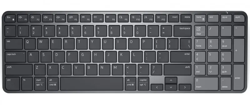 Dell Klawiatura bezprzewodowa Dell Pro 7 KB746
