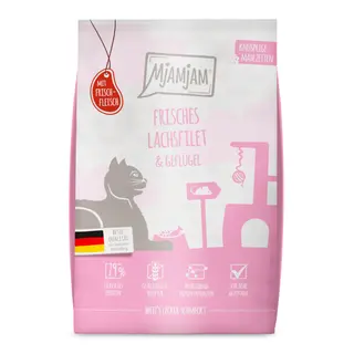 MjAMjAM Knusprige Mahlzeiten, łosoś i drób - 1,5 kg