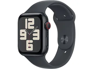 PRODUKT PO EKSPOZYCJI - Smartwatch APPLE Watch SE (2 generacji) GPS + Cellular Koperta 40mm z aluminium w kolorze północy paskiem sportowym M/L MXGD3ET/A