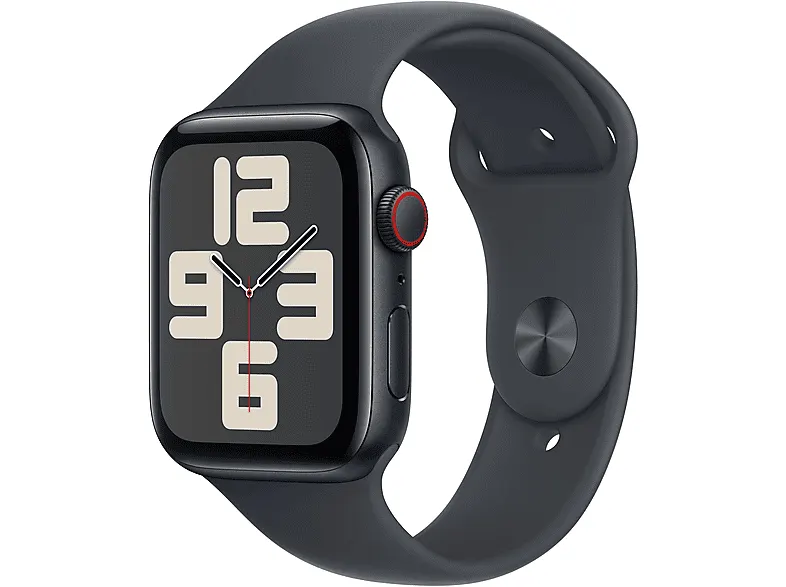 PRODUKT PO EKSPOZYCJI - Smartwatch APPLE Watch SE (2 generacji) GPS + Cellular Koperta 40mm z aluminium w kolorze północy paskiem sportowym M/L MXGD3ET/A