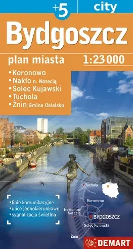 Bydgoszcz. Plan miasta 1:23 000