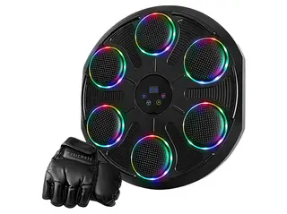 Muzyczna tarcza bokserska MUSIC MATE MM-DRM40-B FightDrum Czarny