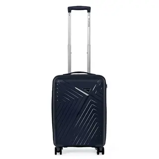 Walizka na kółkach twarda Sapphire ST-3030P granatowa - mała S