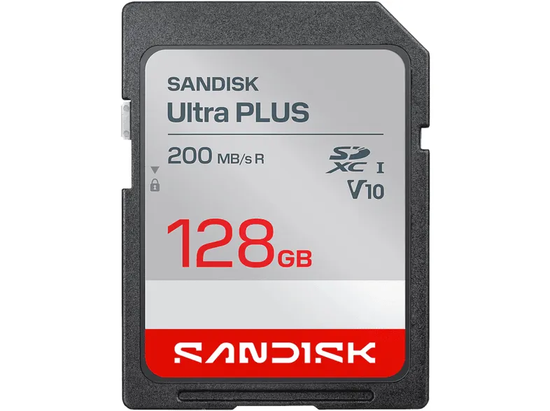 Karta pamięci SANDISK Ultra Plus SDXC 128GB 200MB/s