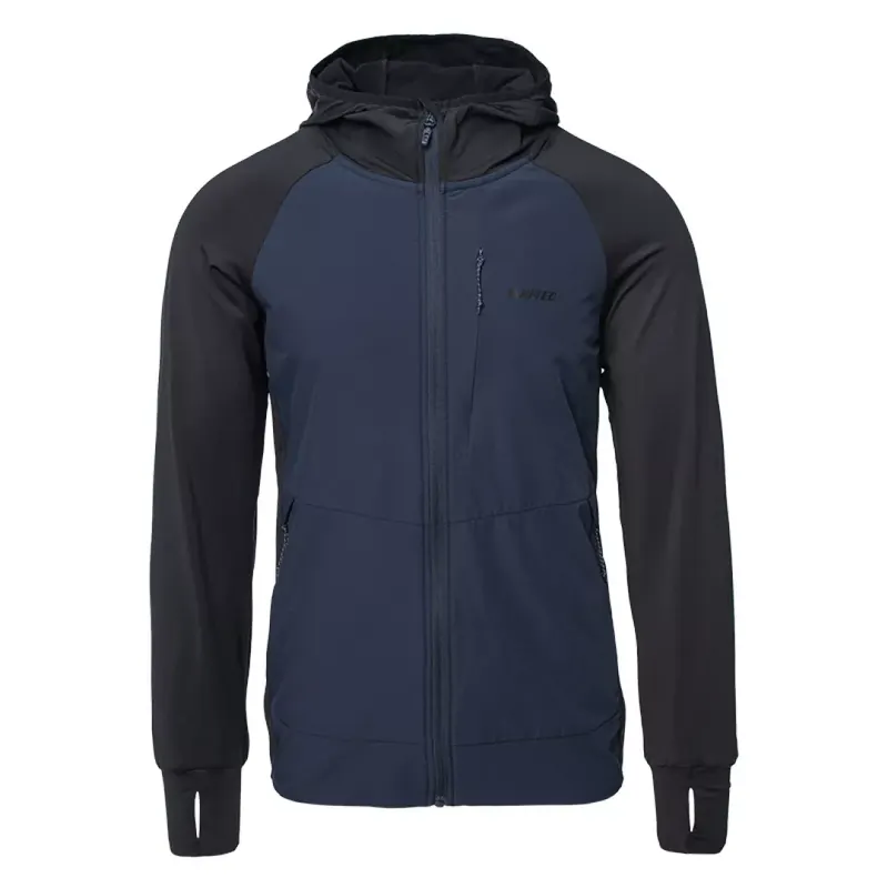 Bluza męska Hi-Tec Jorse - granatowo-czarna, Rozmiar XXL