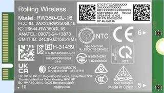 HP 4G LTE-Advanced Pro kat. 16 WWAN