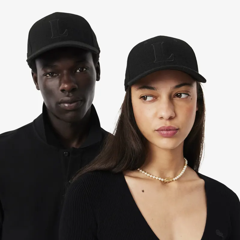 Lacoste Wełniana Czapka Z Daszkiem