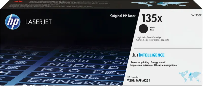 HP 135X – oryginalny czarny toner LaserJet o dużej pojemności