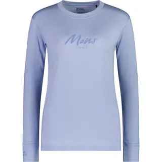 Mons Royale Yotei Merino Classic Long Sleeve, koszulka termoaktywna, damska, niebieska