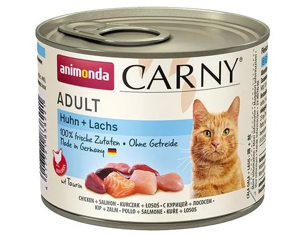 ANIMONDA Carny Adult Kurczak i łosoś - mokra karma dla kota - 200g