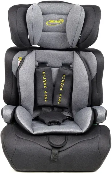 Fotelik samochodowy Cosmo i-Size 76-150 cm SUMMER BABY 9-36 kg szary