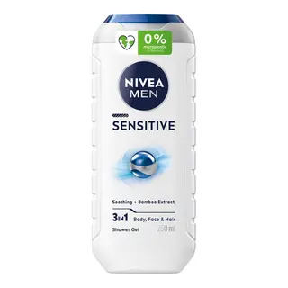 NIVEA Men Sensitive Żel pod Prysznic 3w1 250ml