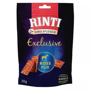 RINTI Singlefleisch Exclusive Mono Konina - przysmak dla psa - 50g