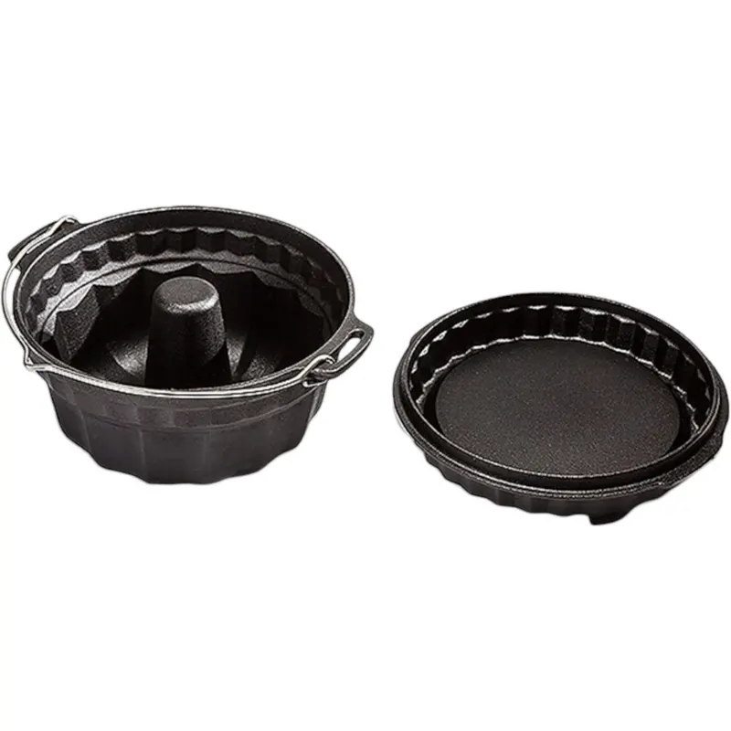 Petromax Ring Cake Pan GF1, czarny