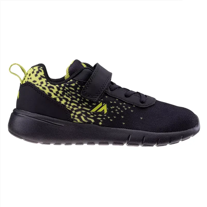 Buty miejskie dziecięce Martes Essentials Makredi JR - czarno-żółte, Rozmiar buta 31