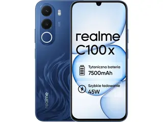 Smartfon REALME C100X 4G (LTE) 4 GB/ 256 GB Niebieski