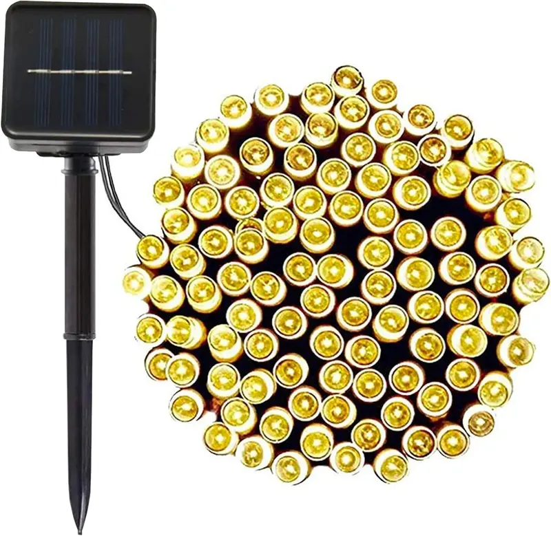 Girlanda świetlna Kabe 1000 cm solarne biały