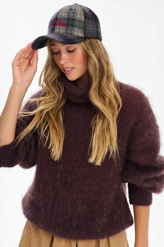 Sweter moherowy z golfem Cheyenne