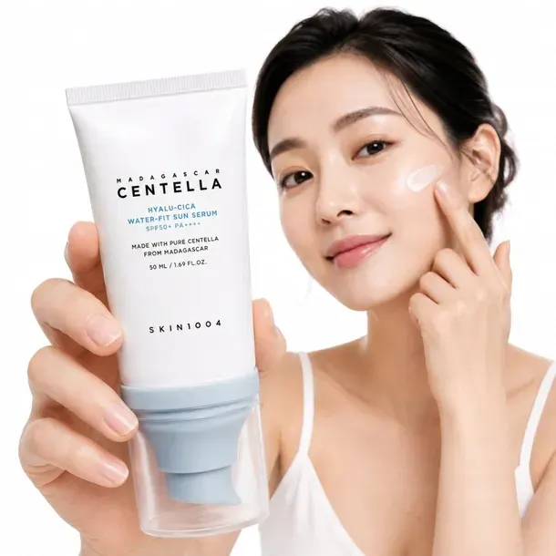 SKIN1004 CENTELLA HYALU-CICA SUN SERUM SPF50+ PA++++ KREM UV DO TWARZY 50ML