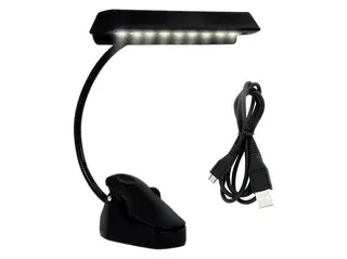 Lampka LED do pulpitu na nuty MUSIC MATE MM-A85 PureLight Czarny
