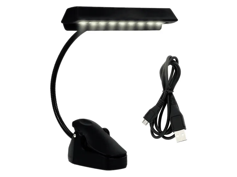 Lampka LED do pulpitu na nuty MUSIC MATE MM-A85 PureLight Czarny