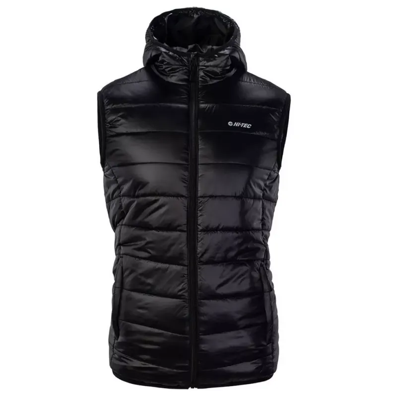 Kamizelka bezrękawnik męski Hi-Tec Hanon Vest - czarna, Rozmiar XXL