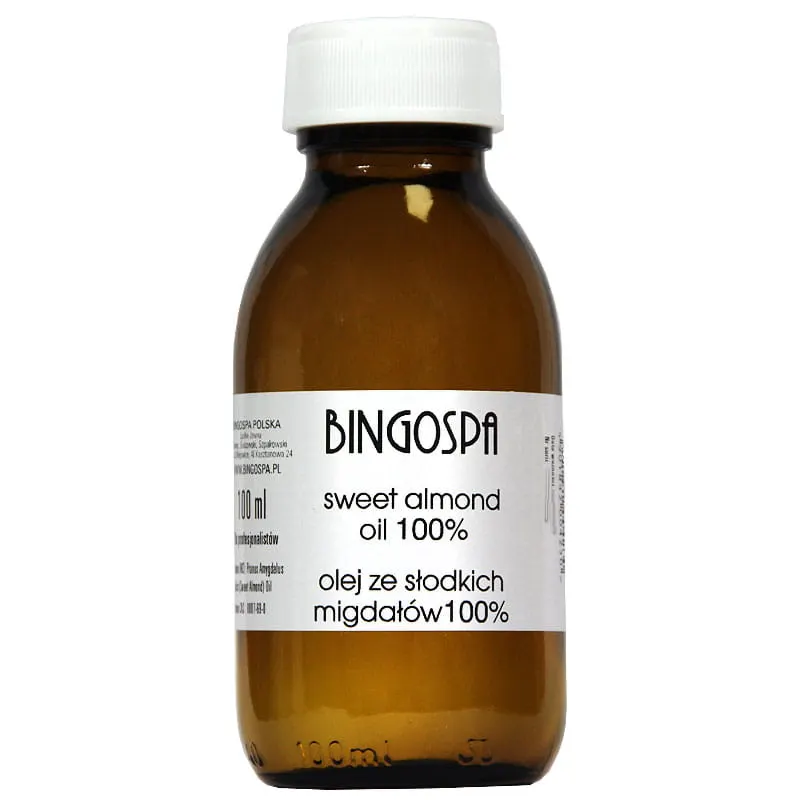 Olej ze słodkich migdałów 100% BINGOSPA 100 ml