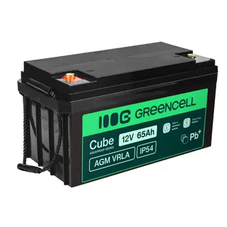 Green Cell Akumulator AGM VRLA 12V 65Ah IP54