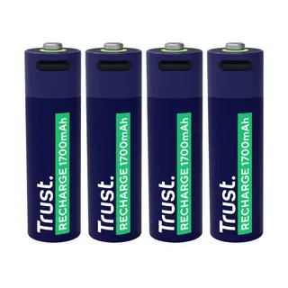 Trust Baterie akumulatory AA USB-C 4 sztuki