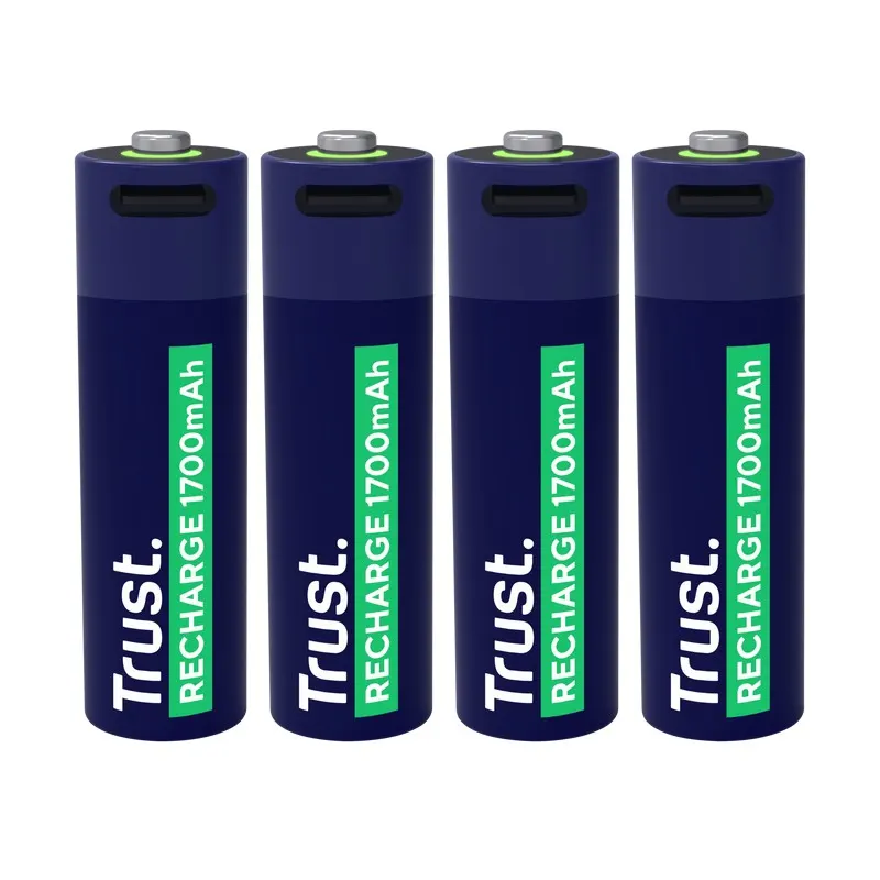 Trust Baterie akumulatory AA USB-C 4 sztuki