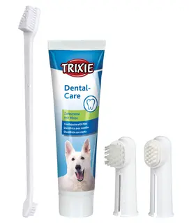 TRIXIE Zestaw do czyszczenia zębów dla psa