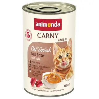 animonda Carny Cat Drink, 12 x 140 ml - Kaczka