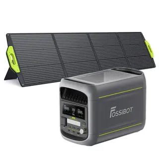 FOSSiBOT F1800 Przenośna elektrownia 1×SP200 200W Składany panel słoneczny