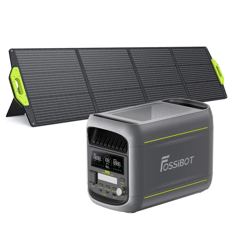 FOSSiBOT F1800 Przenośna elektrownia 1×SP200 200W Składany panel słoneczny