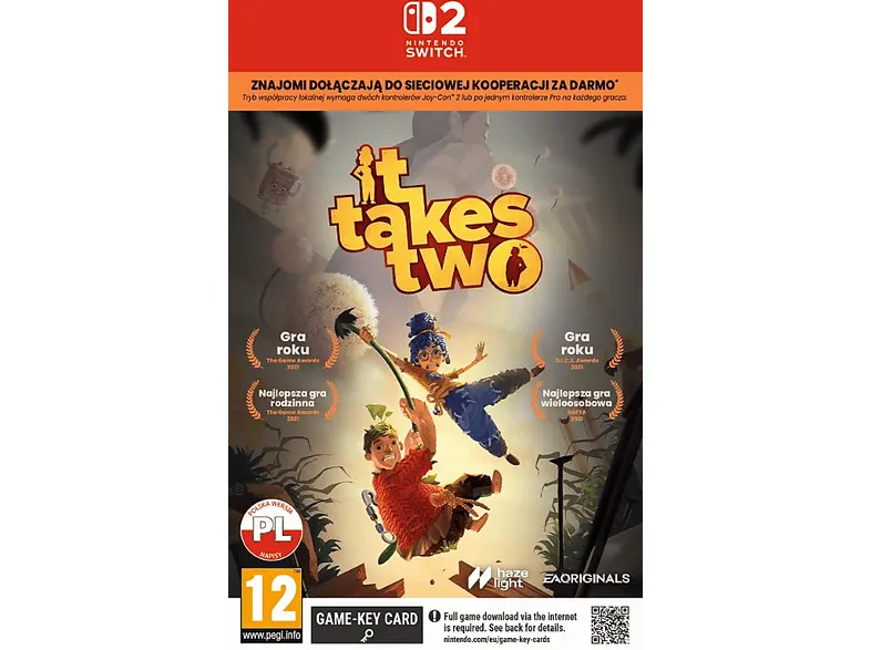 Gra Nintendo Switch 2 CENEGA It Takes Two