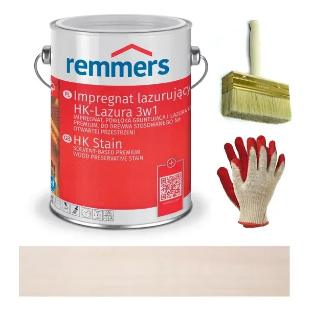 Remmers Impregnat do drewna HK- Lasur 3w1 5L BIAŁY